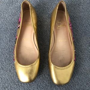 Christian Louboutin Graffiti flats